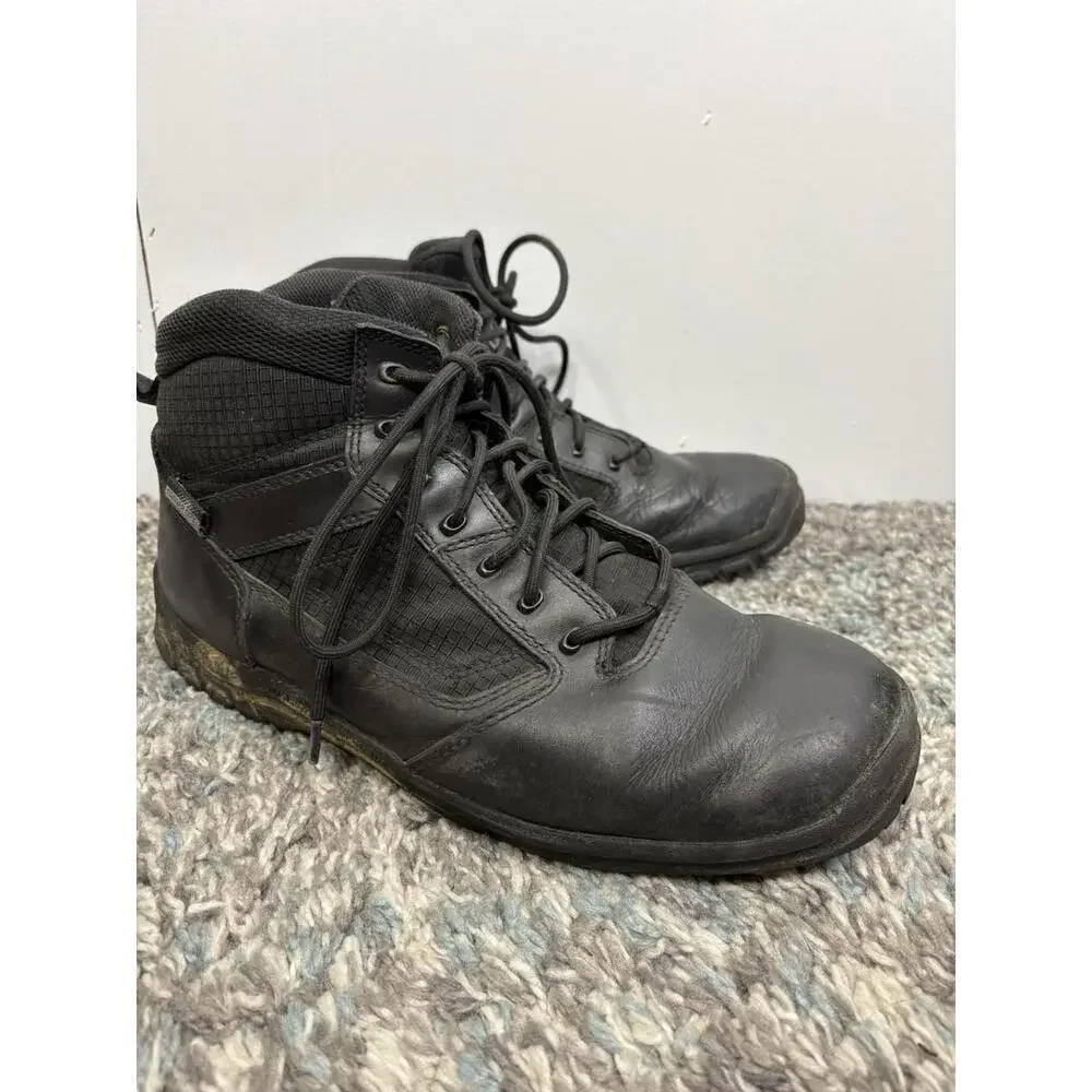 Danner Boots Mens 12 Lookout 5.5 Dry Black Leather Tactical Waterproof Duty